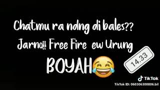 Story wa free fire video tik tok