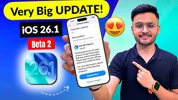 iOS 26.1 Beta 2 Released🔥 New Features, Battery Life (HINDI)