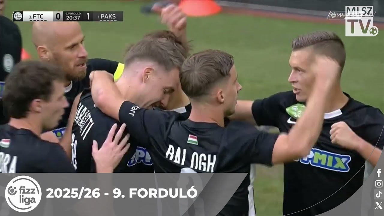 Pető Milán gólja a Ferencvárosi TC – Paksi FC mérkőzésen