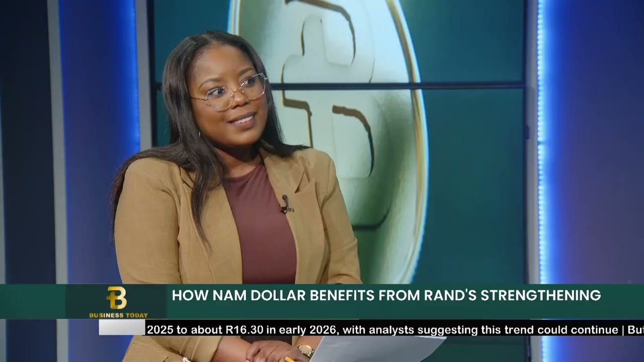 BUSNESS TODAY | Namibian dollar gains as rand strengthens - nbc