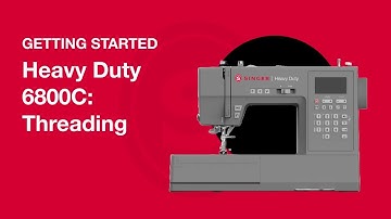 Getting Started Heavy Duty 6800C: Threading
