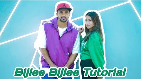 Bijlee Bijlee - Dance Tutorial by Rajit Dev & Raveena Choudhary | Hardy Sandhu, Palak Tiwari