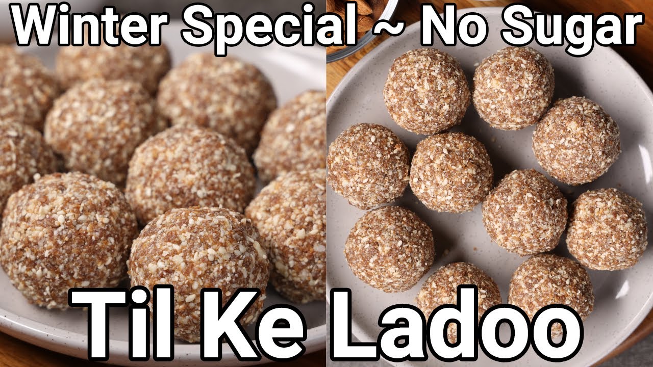 Til Gur ke Ladoo - Winter Special Laddu | Sesame Peanut Laddu for Winter | Jaggery Sesame Laddu