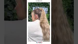Ponytail - بونيتيل /Karkafi hair /Natural Hair Extensions /قرقفي للشعر المستعار /الشعر طبيعي /