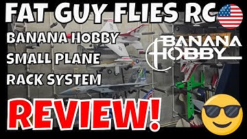 BANANA HOBBY SMALL RACK SYSTEM REVIEW by Fat Guy Flies RC