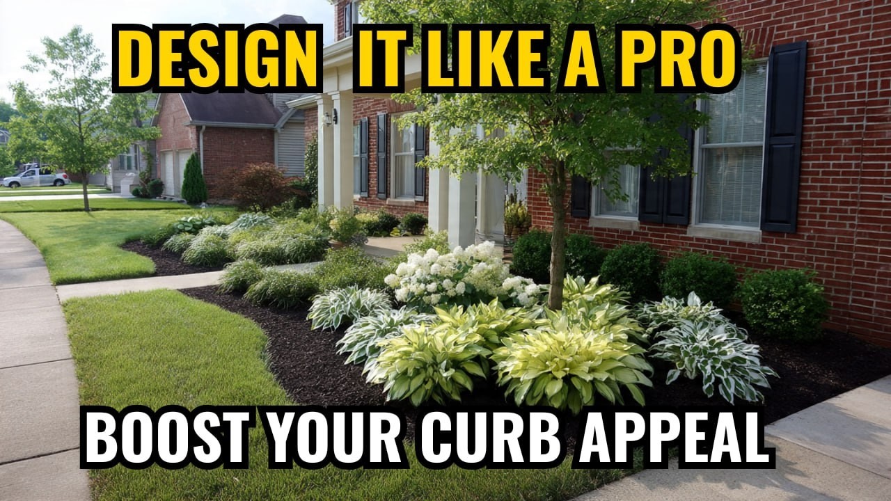 How to Design Foundation Plantings That Look Professional (Easy Care Plants)