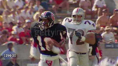 Gerald "The Ice Cube" McNeil - Houston Gamblers 1985