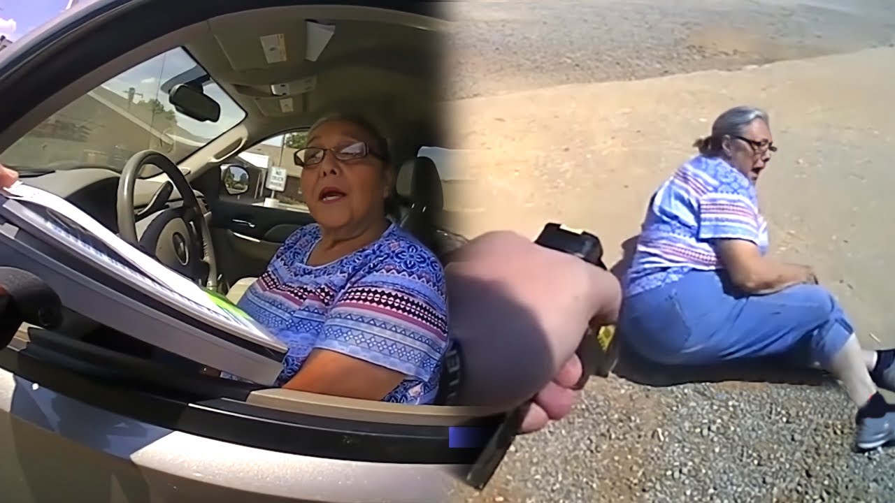 Karens Runs From the Police over an $80 Ticket