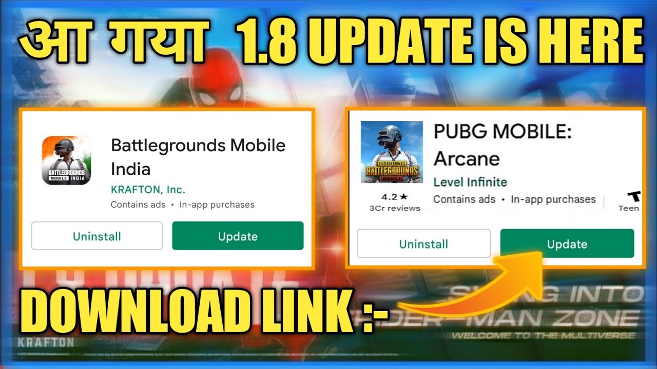 Finally 😍 Bgmi 1.8 Update | 1.8 Update Bgmi & Pubgm| How to Download Pubg 1.8 date -bgmi new update
