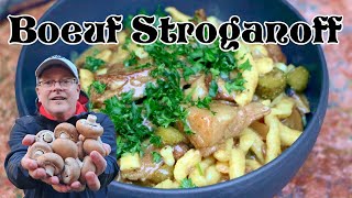 Rustic "Boeuf Stroganoff" from the DUTCH OVEN