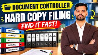 Document Controller Hard Copy Filing System | How to Organize Physical Documents