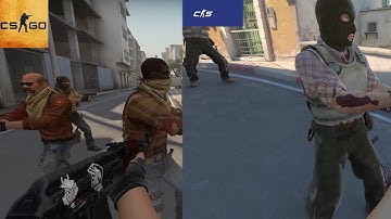 CS:GO vs CS 2 - Comparison