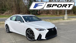 2024 Lexus IS300 F Sport: POV Start Up, Test Drive, Walkaround and Review