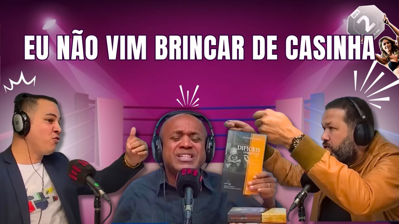 TRETA! ISSO DAQUI É UM DEBATE. A GENTE NÃO VEIO BRINCAR DE CASINHA. [ROUND 2 ]