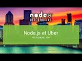 Node.js at Uber