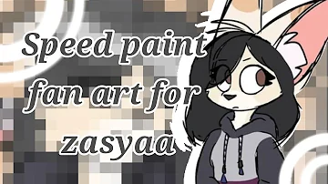 Speed paint fan art for zasyaa
