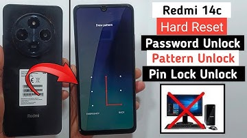 Xiaomi Redmi 14c Factory Reset | How To Hard Reset Redmi 14c Remove Screen Lock Pattern/Password
