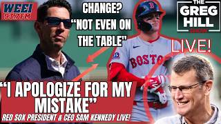 "Embarrassing and Unacceptable" Breslow Safe? Crochet UPDATE! Red Sox President/CEO Sam Kennedy LIVE