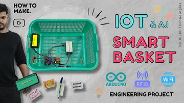 IoT and AI based Smart Shopping Basket using Arduino and RFID project