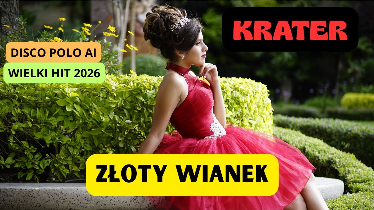 KRATER – Złoty wianek (Official Video) | Disco Polo AI 2026 | WESELNY HIT