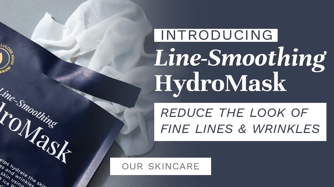 HOW TO USE LINE-SMOOTHING HYDRO MASK
