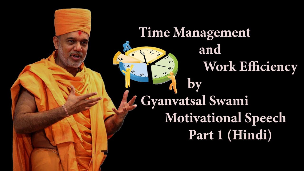 speech on time management in hindi