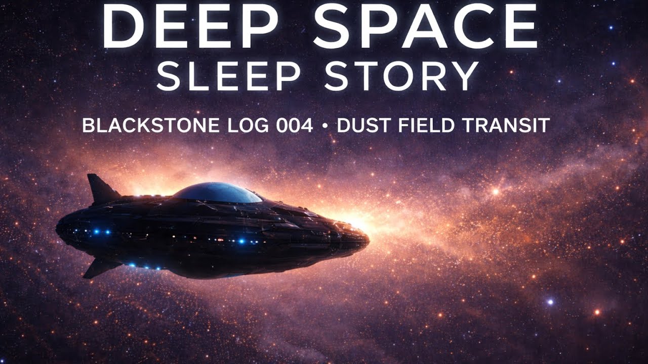 Deep Space Sleep Story for Deep Sleep – Dust Field Transit | Blackstone Log 004