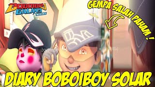 DIARY BOBOIBOY SOLAR | BOBOIBOY GALAXY 2