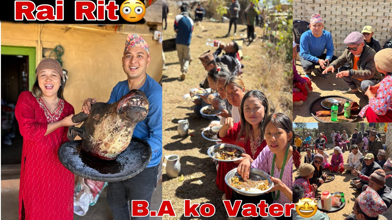 [ RAI CULTURE ] ️Rai ko Bahubhater yasto hunxa😍 || Rai ko Rit haru ma k ...