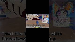 Ankle biting as a Ralokai #cos #creaturesofsanaria #oblox #silly #dontflop #nuggetgetsomesleep #idk