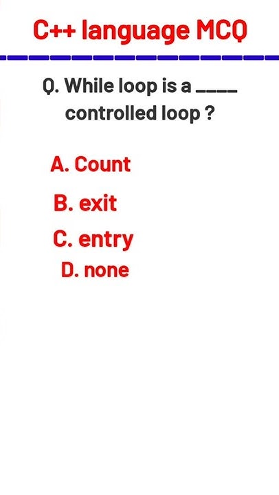 C++ language computer MCQ Questions and answers....all competitive exam ...