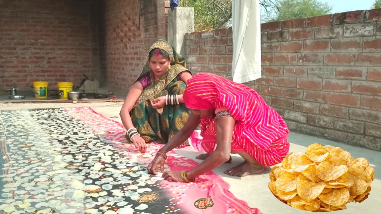  होली स्पेशल Aloo Se Banaye Super Crunchy Chips |