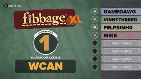 Fibbage XL - Part 1