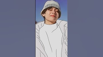 BTS V #art #illustration #shorts #shortvideo #bts #btsv #btsarmy #btsshorts #btsedits