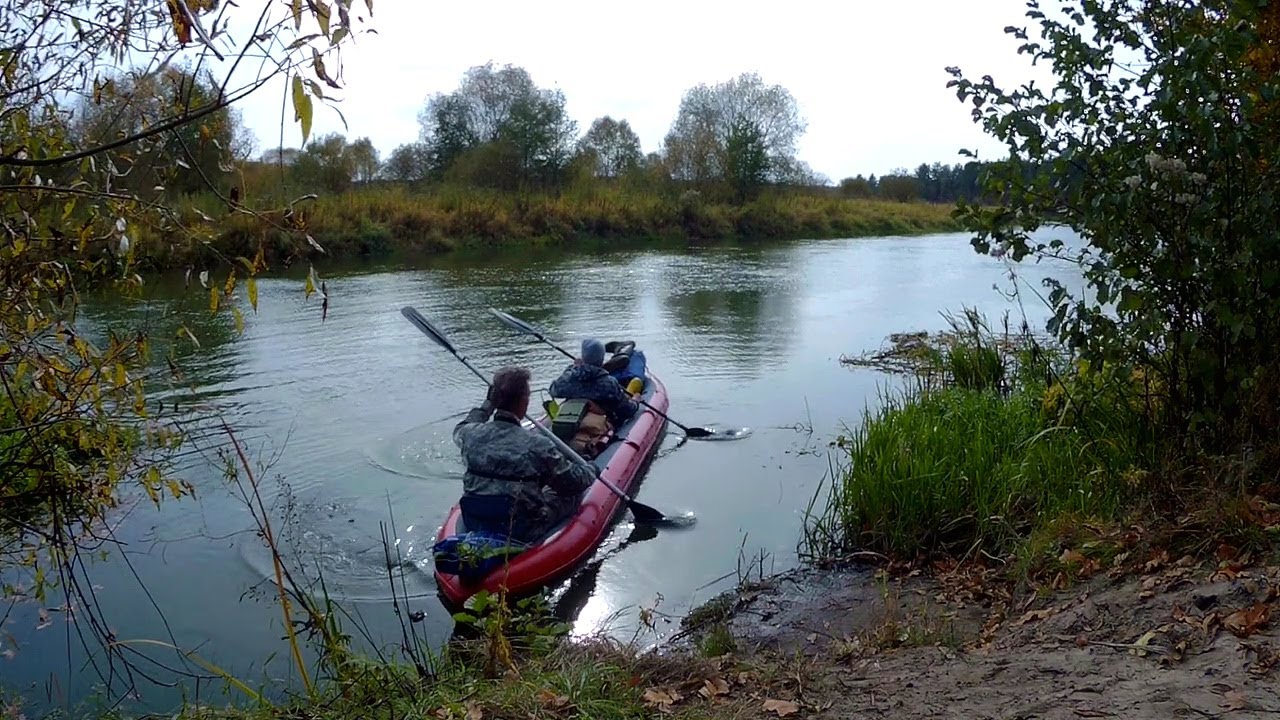 Байдарка, Вилия и золотая осень...