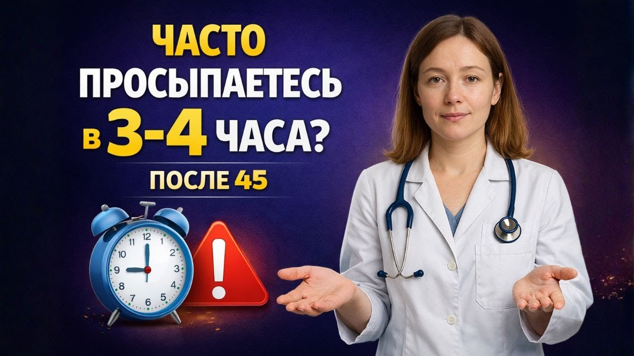 После 45 лет: 5 вечерних привычек для крепкого сна — меньше пробуждений ночью