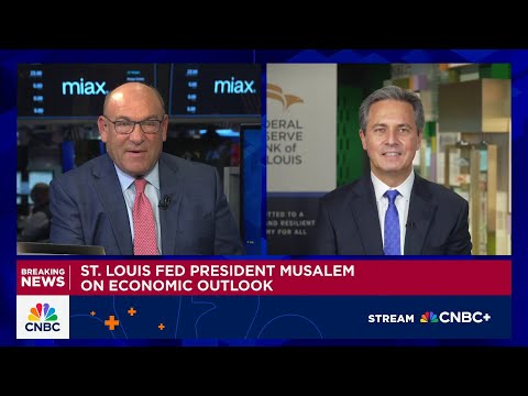 Watch CNBC's full interview with St. Louis Fed President Alberto Musalem Episode cover