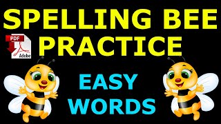 Letters in Alphabet - Spelling bee / Easy Exercise - Listen and find the word - Easy English Lesson screenshot 4