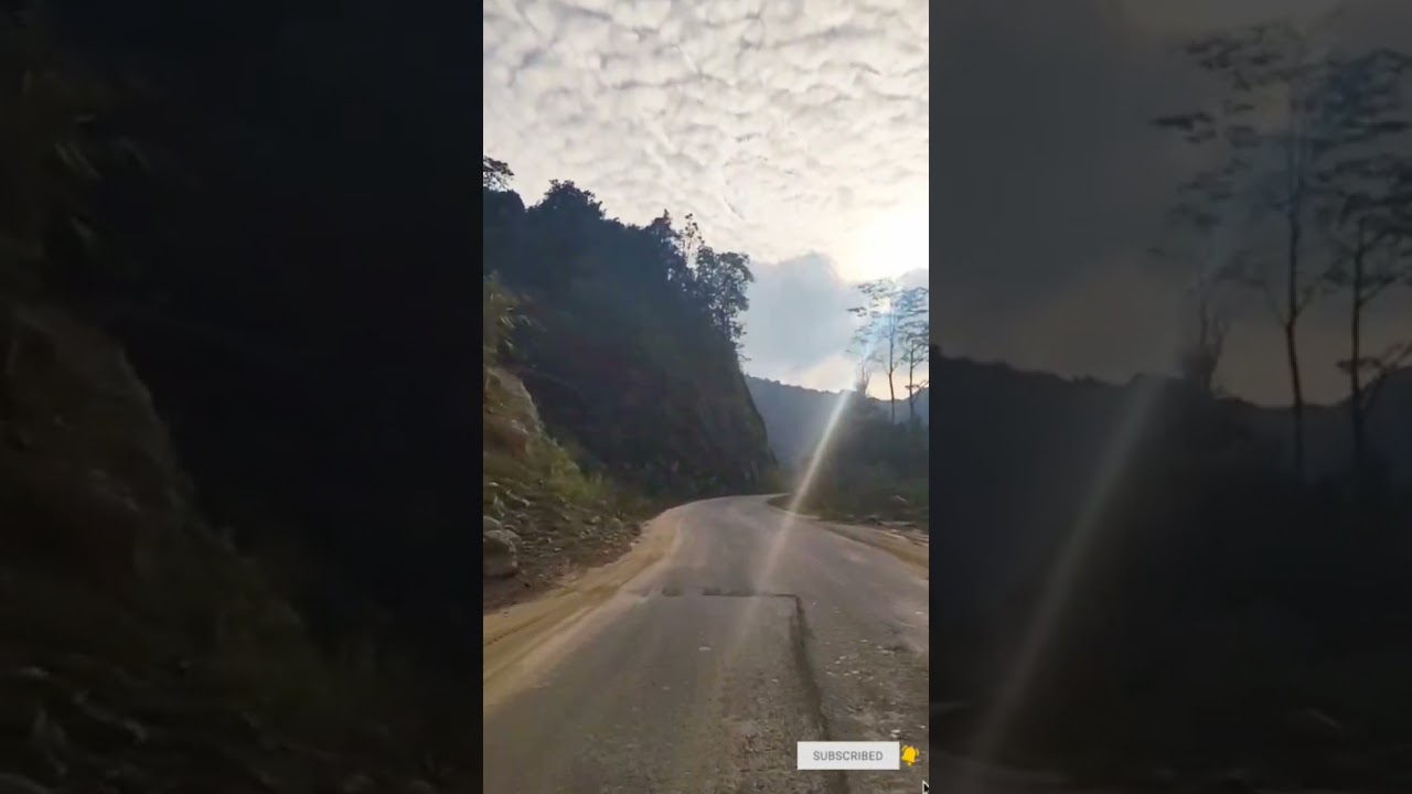 “This Dangerous Mountain Curve Will Make Your Heart Stop 😱⛰️ "   