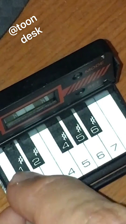 World's Smallest 'Piano'