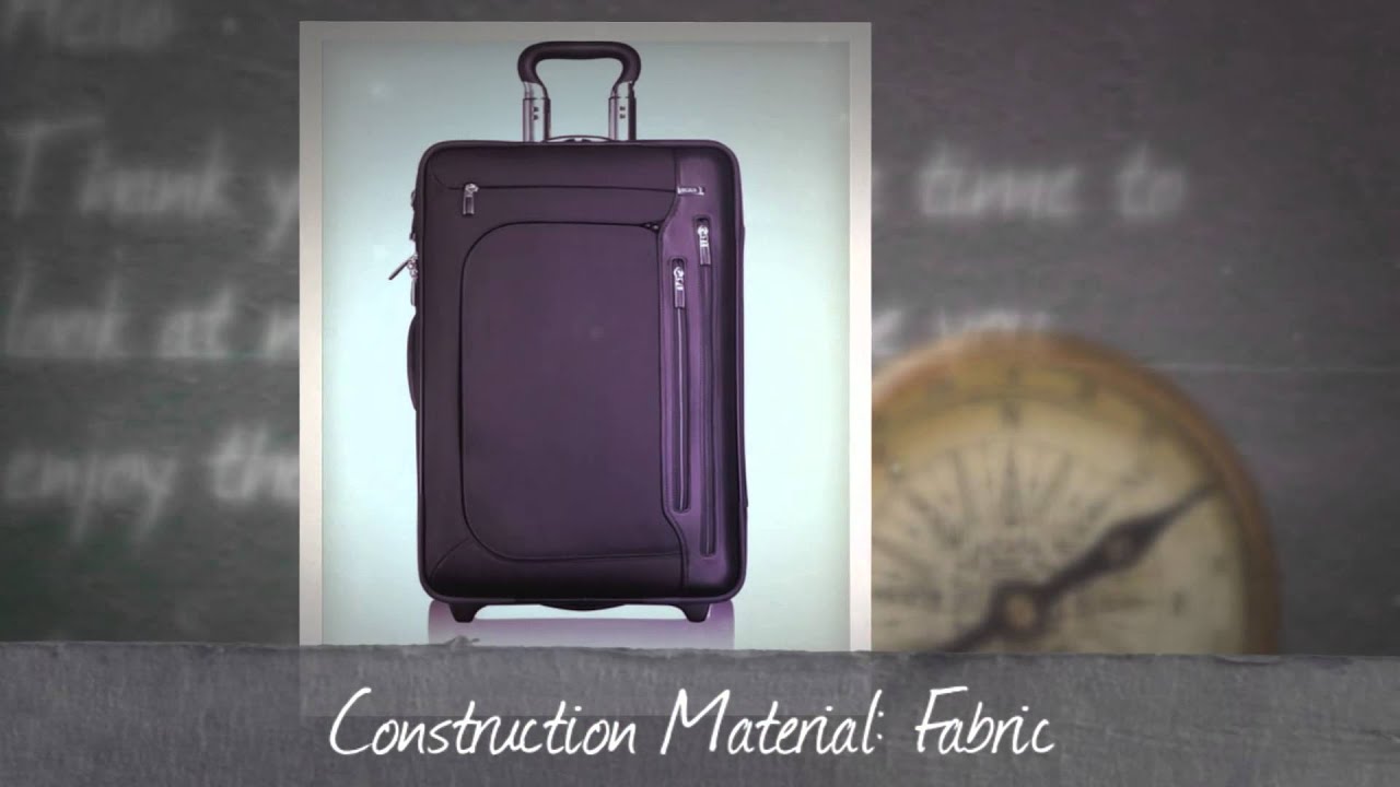 Tumi Arrivé De Gaulle International CarryOn Luggage Online YouTube