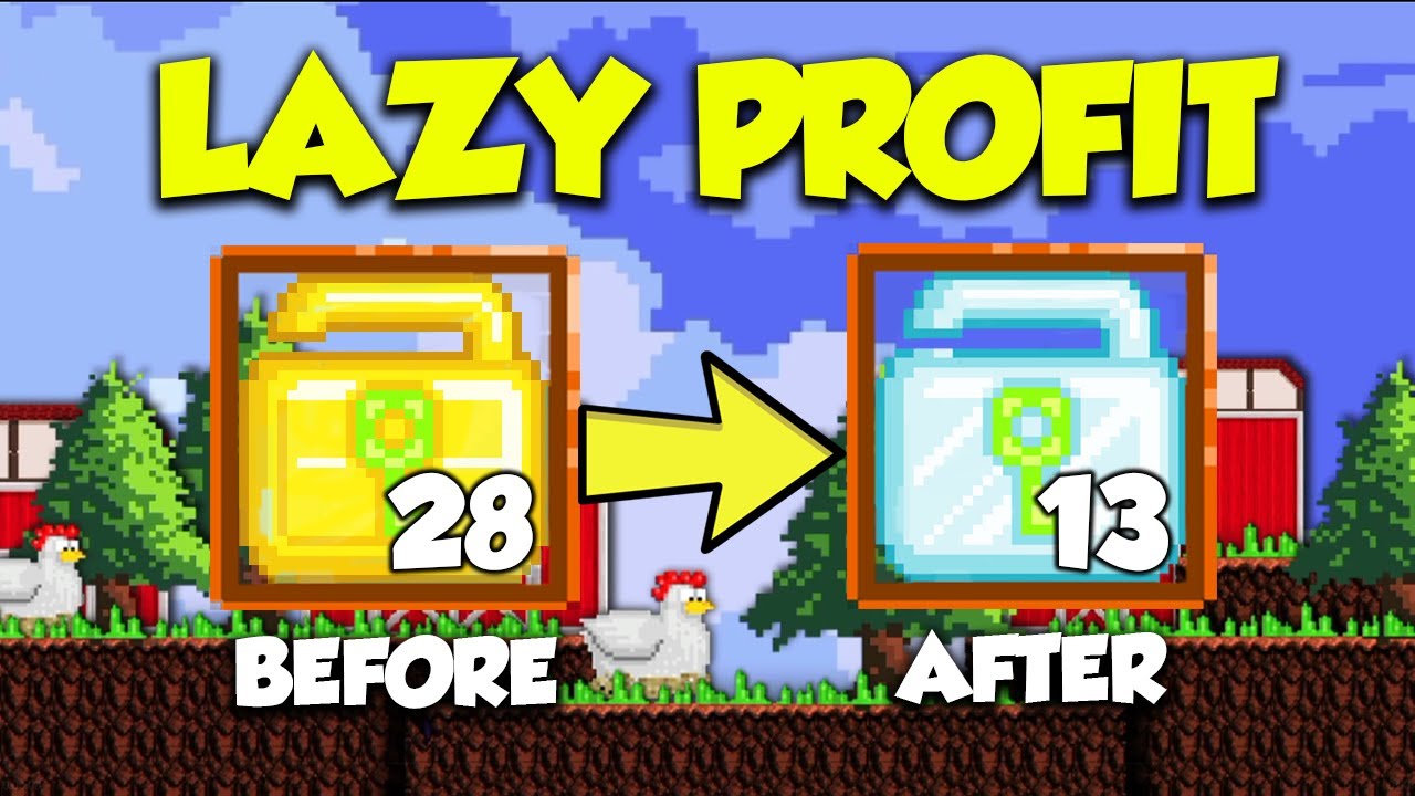 LAZY PROFIT 2022 [EASY MASS] Growtopia