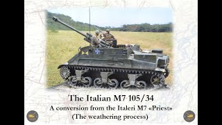 M7 Priestconverted in a M7 105/34 prototype