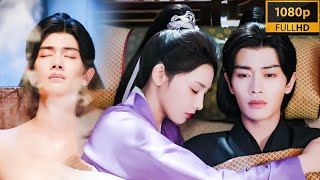 皇帝毒侵肺腑危在旦夕，灰姑娘献上自己的身体为他解毒！#凤凰台上 #任嘉伦 #彭小苒