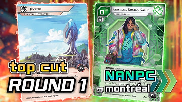 NANPC Montréal: Top Cut - Round 1 - Jinteki P.E. (Erin) vs. Arissana (Terence) - Android: Netrunner
