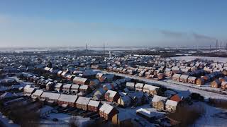 Dji Mini 2 - Morning Winter Flight Over Whittlesey