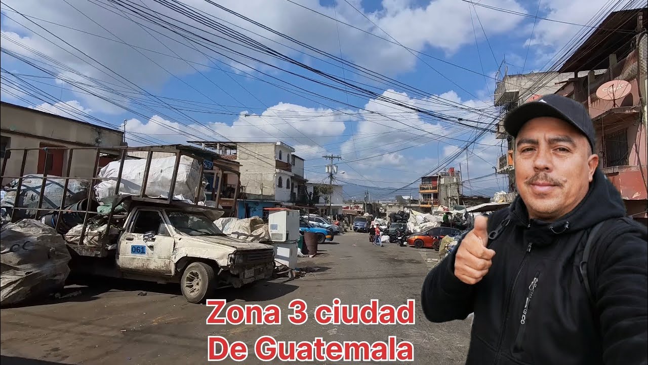 Entre el reciclaje ♻️ y la antigüedad de la zona 3 ciudad de Guatemala 🇬🇹 
