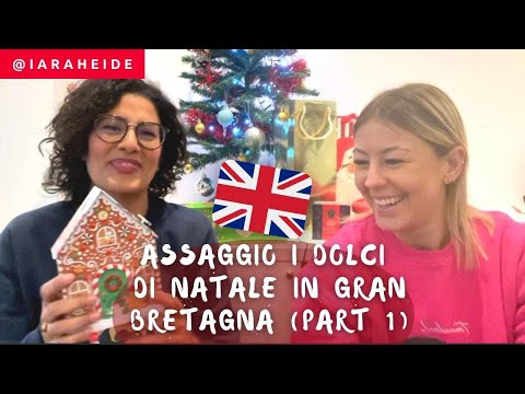 Mangio tutti i dolci di Natale in UK || Parte 1