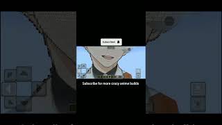 I Build Haise Sasaki Pixel Art 🤯 | #Minecraft #fypシ #viralshorts #dream #anime