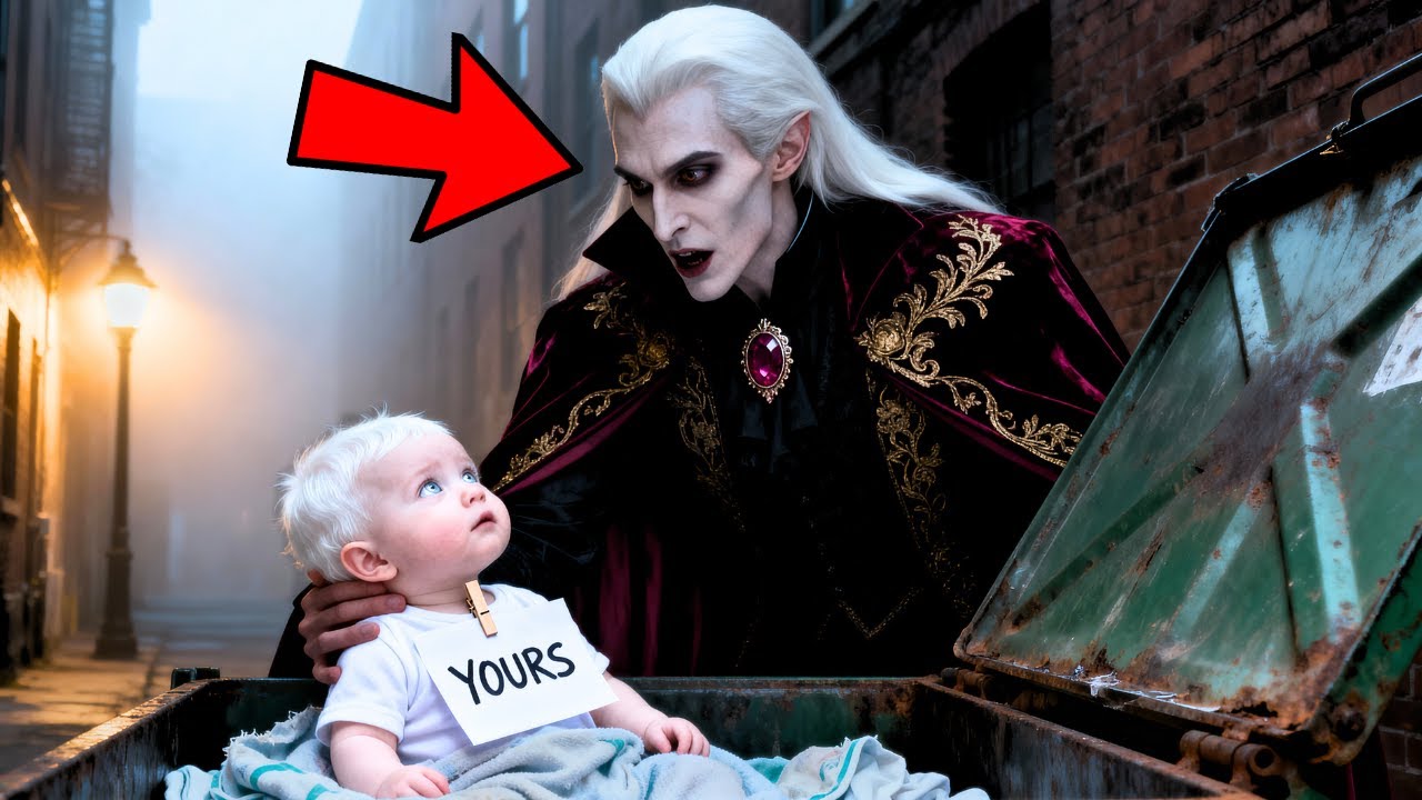 Vampire King Found A Baby In A Dumpster—The Note Pinned To His Shirt Said: “Yours.”
